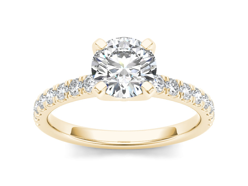 1,238ct Round Diamond Rings Gold rings