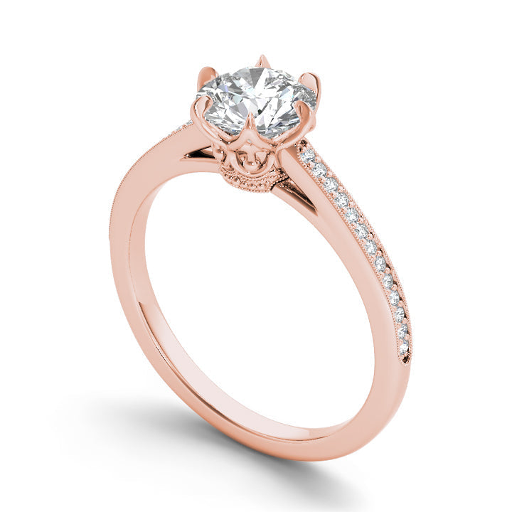 Round 1.17ct ring / Model RC_RD_135 Diamond ring