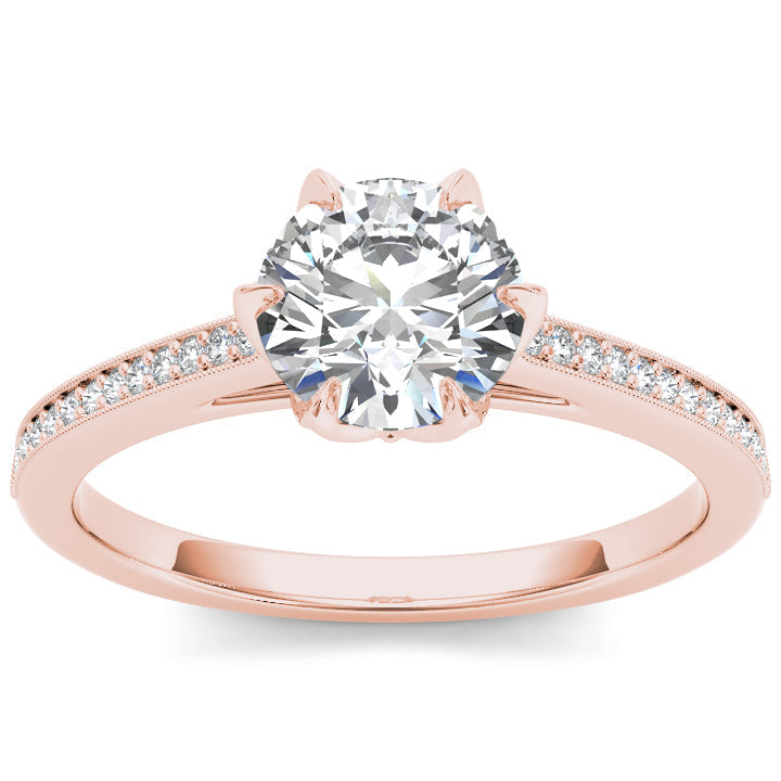 Round 1.17ct ring / Model RC_RD_135 Diamond ring