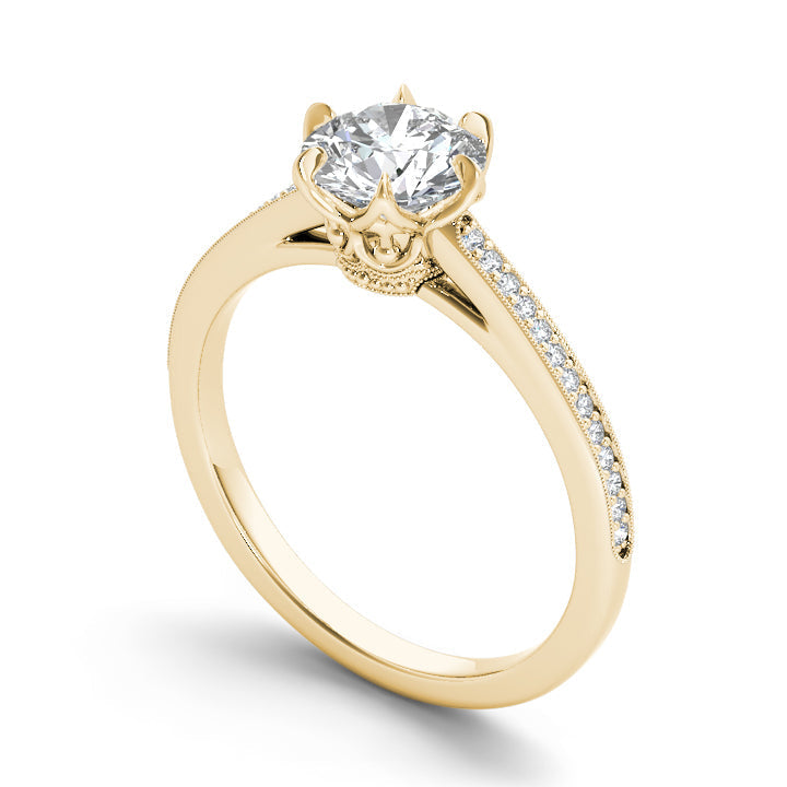 Round 1.17ct ring / Model RC_RD_135 Diamond ring