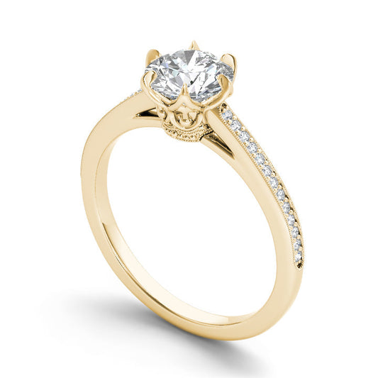 Round 1.17ct ring / Model RC_RD_135 Diamond ring