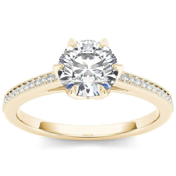 Round 1.17ct ring / Model RC_RD_135 Diamond ring