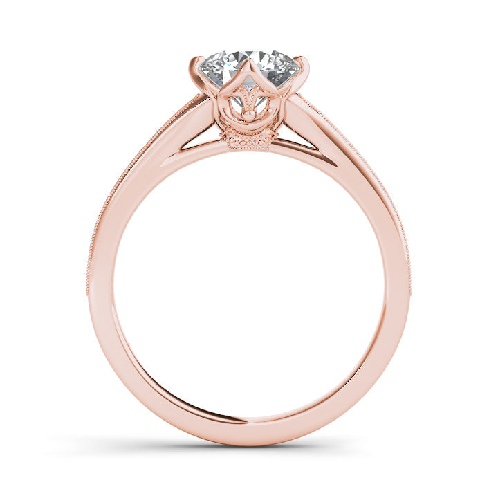 Round 1.17 Ring / Model RC_RD_136 Diamond ring