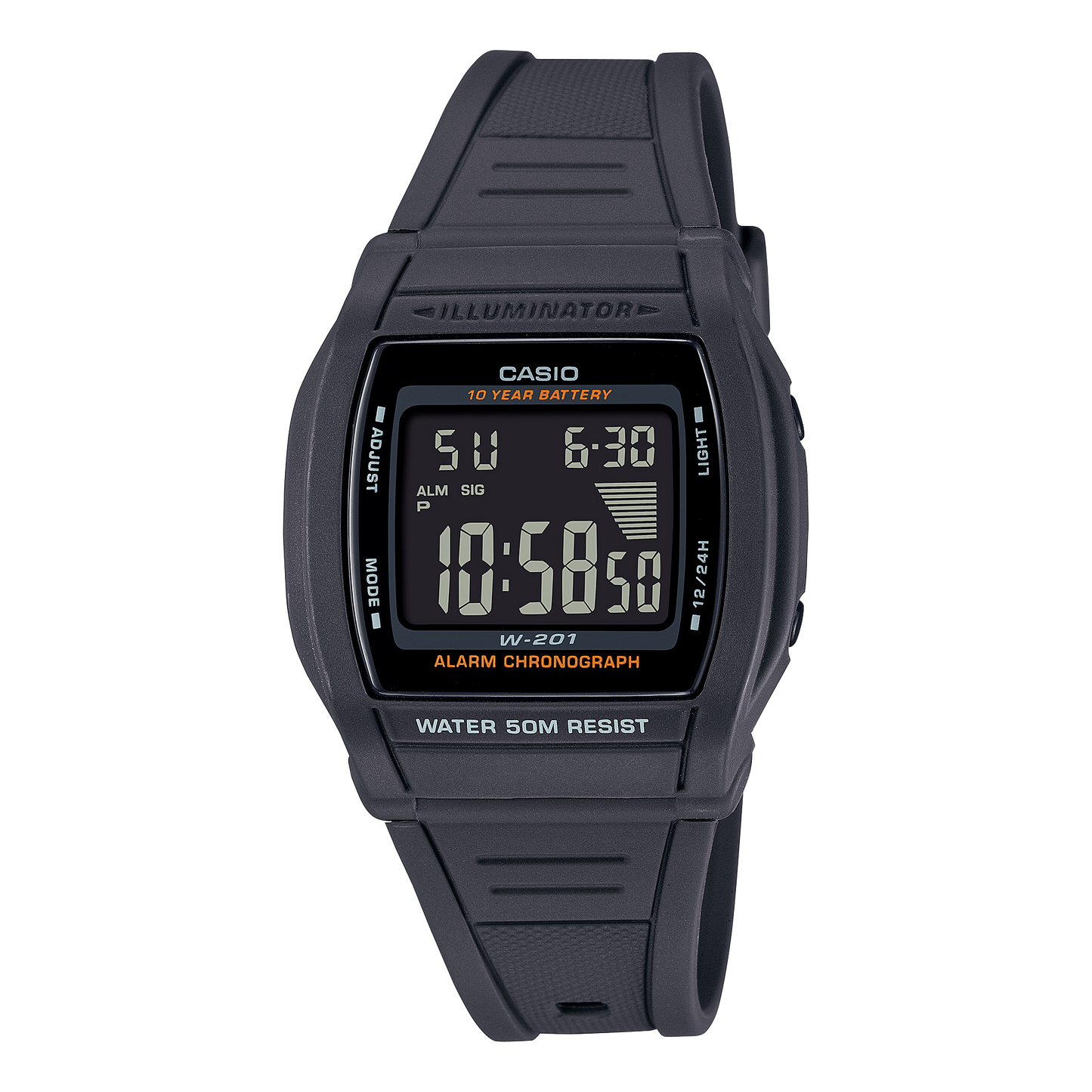 Casio montre W-201-1BVCR Montre