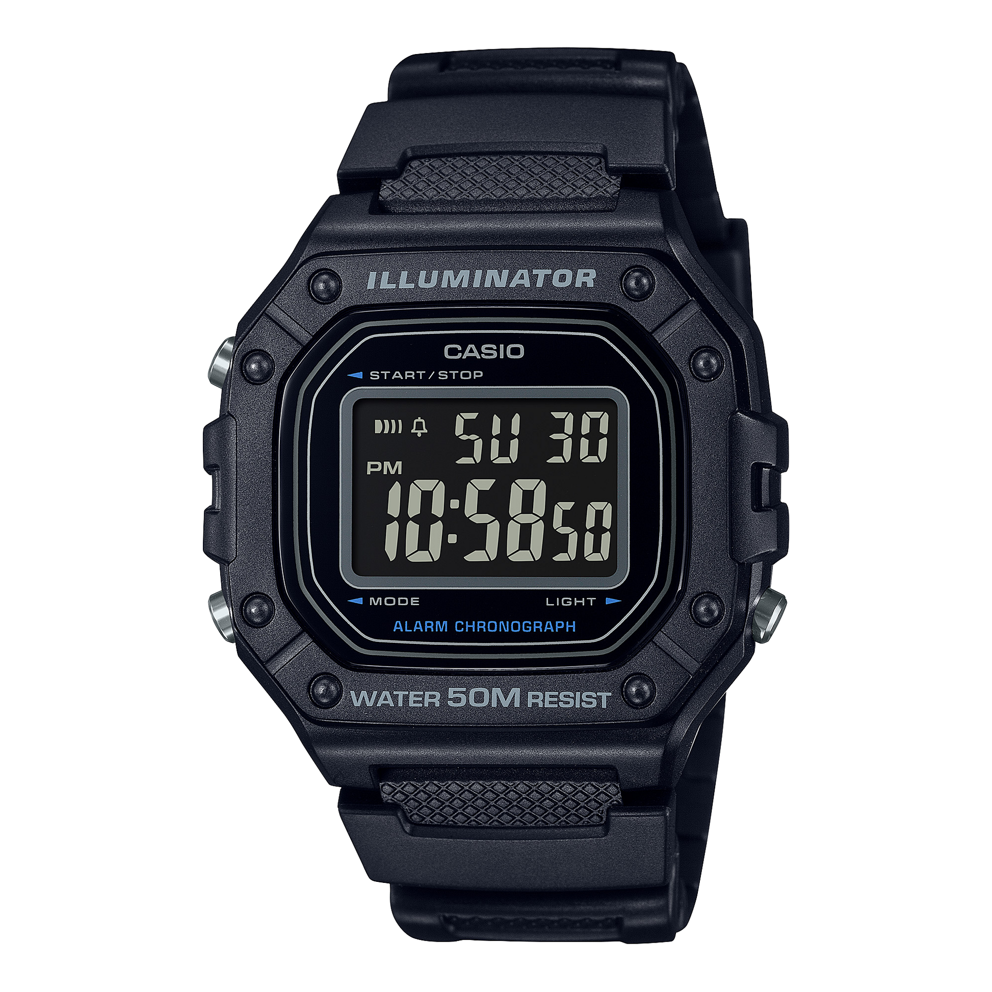 Casio w-218h-1bvcf Watch