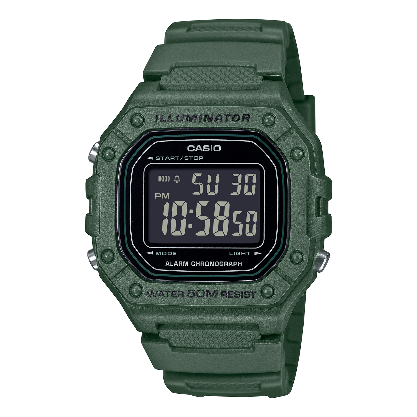 Casio w-218h-3bvcf Watch