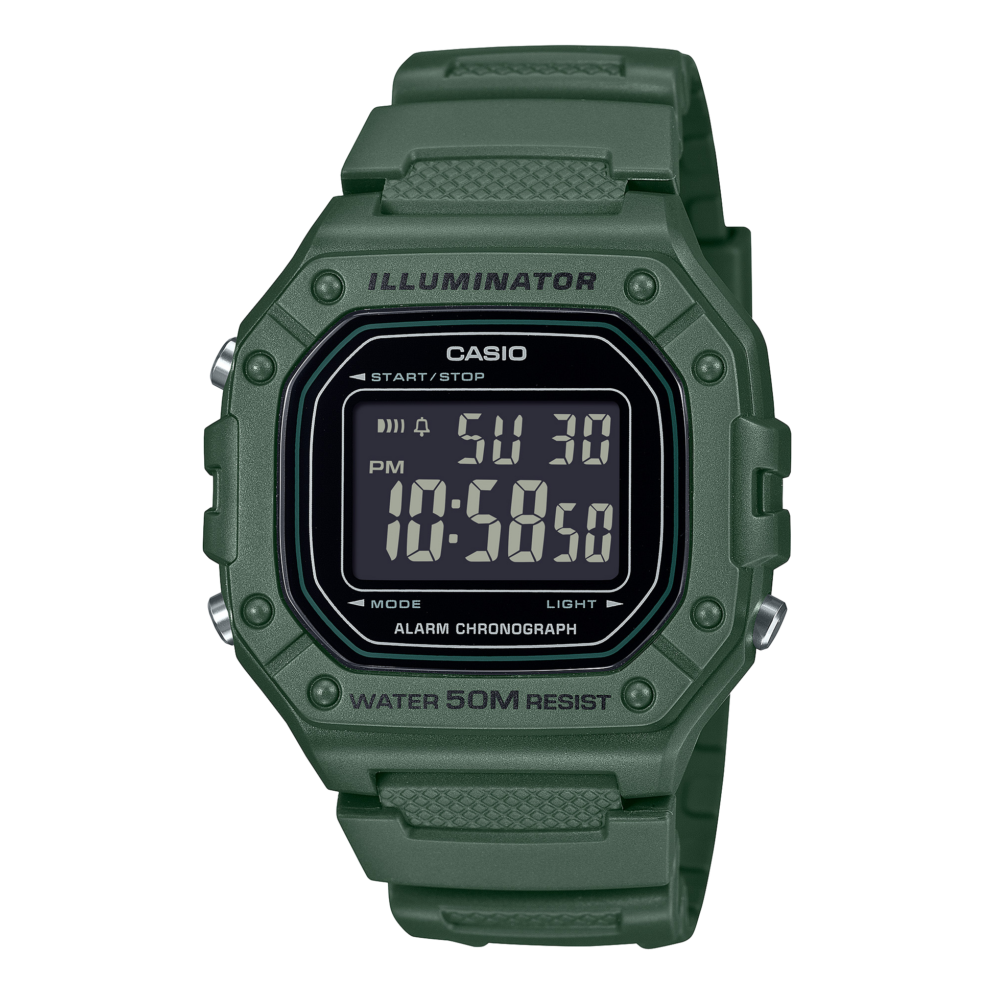 Casio w-218h-3bvcf Watch