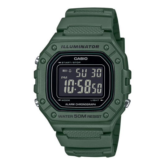 Casio w-218h-3bvcf Watch