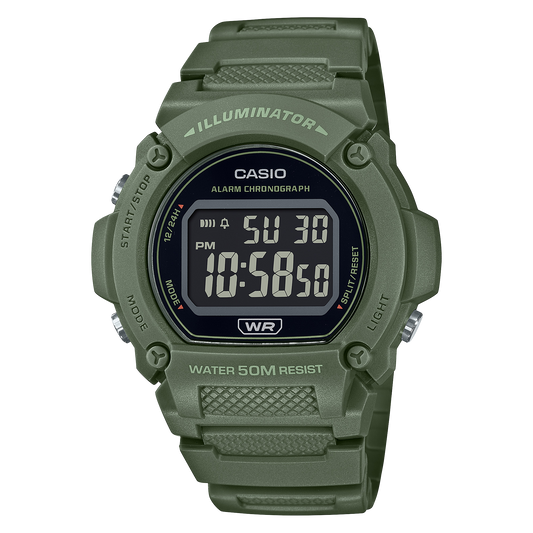 Casio w-219hc-3bvcf Watch