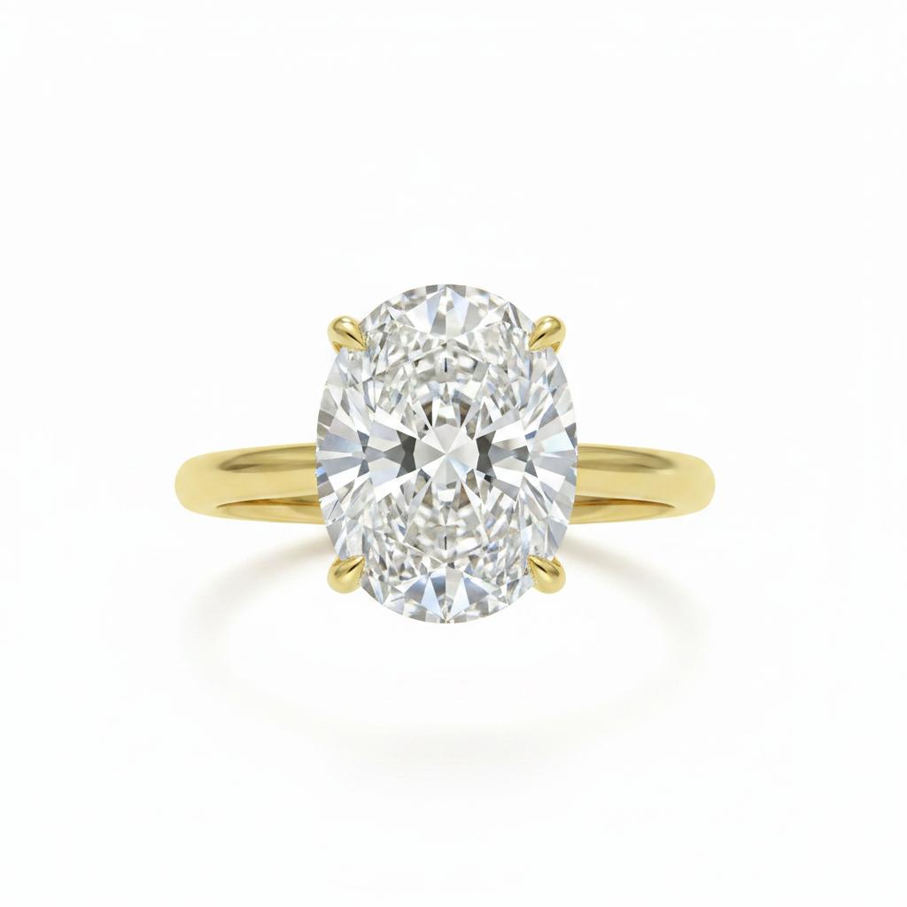 10K Gold Lab-Grown Diamond Ring 2.50CT (DML10RI025)