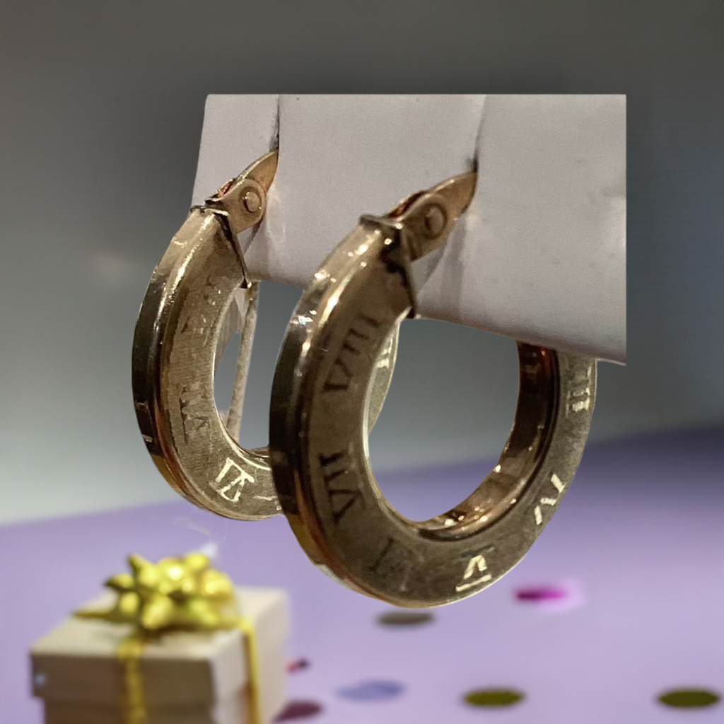 10K Y Gold Earrings 2.0g