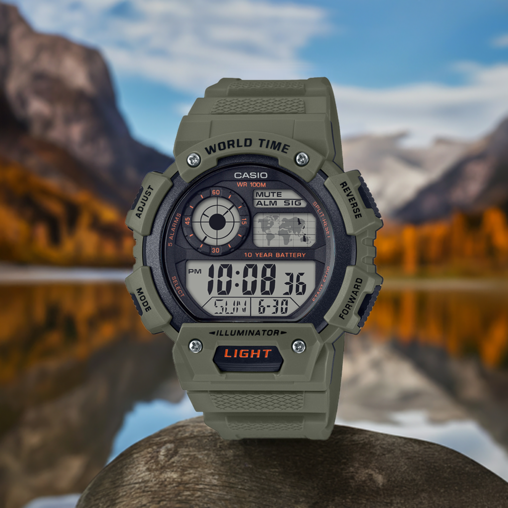 Casio ae1400wh-3avcf Montre