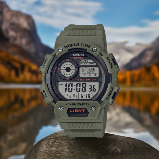 Casio ae1400wh-3avcf Montre