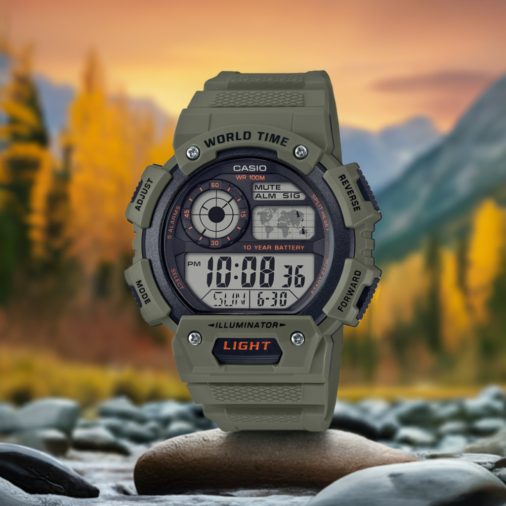 Casio ae1400wh-3avcf Montre