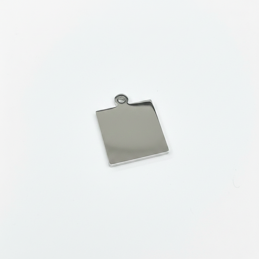 square shaped stainless steel blank